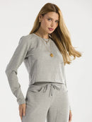 Blusa Feminina de Moletinho Meia Estação