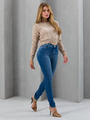 Blusa Feminina de Tricot Fio Mousse